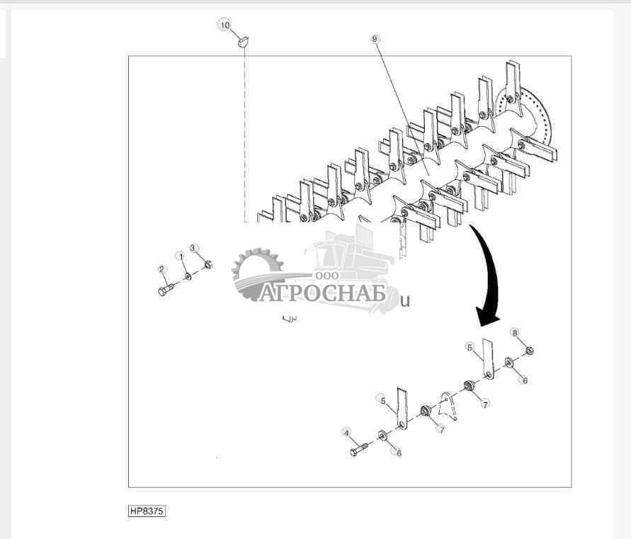 STRAIGHT BLADE, FINE CUT ROTOR CHOPPER 